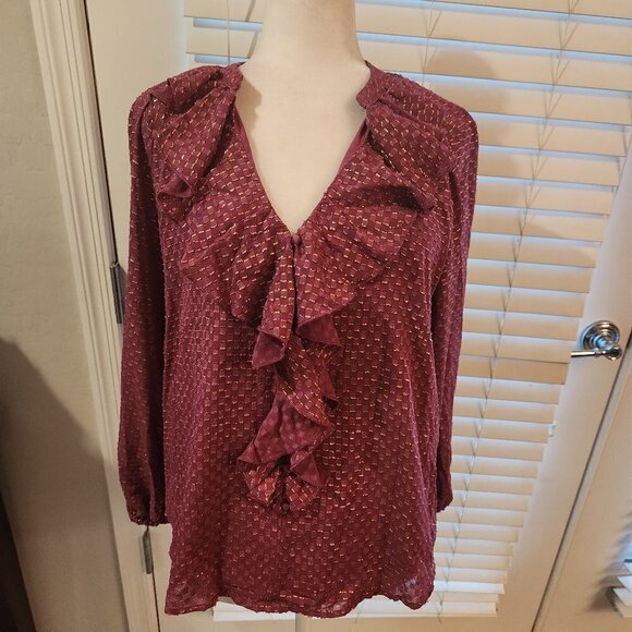 Nanette Lepore Blouse. NWT. Size Medium - Picture 1 of 15